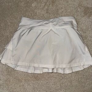 Elegant White Women's Skirt